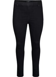 Jeggings med høy midje, Black