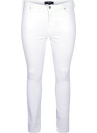 Super slim Amy jeans med høyt liv, White