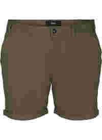 Regular fit shorts med lommer