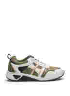 Sneakers med wide fit, Army Green/Rose Gold, Packshot