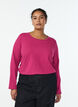 Basis jersey topp med lange ermer, Rosa, Model image number 0