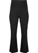 Utsvingte treningsbukser med høy midje, Black, Packshot image number 0