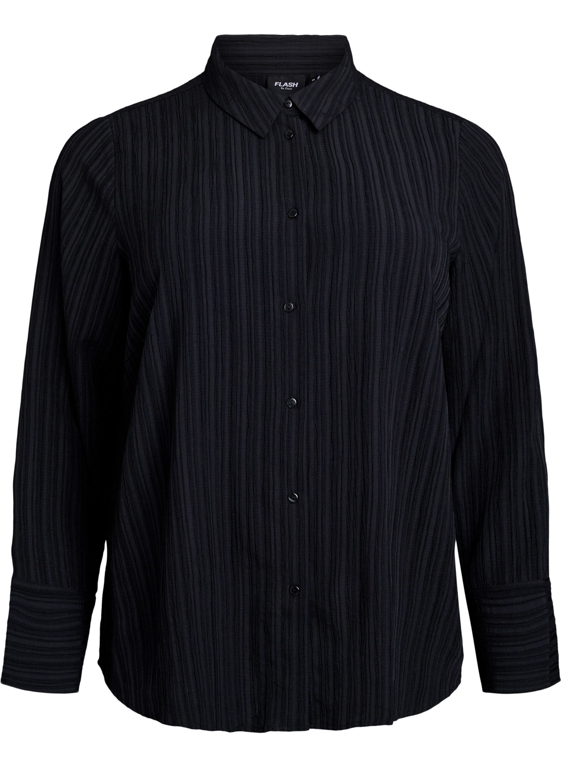 FLASH - Skjorte med tekstur