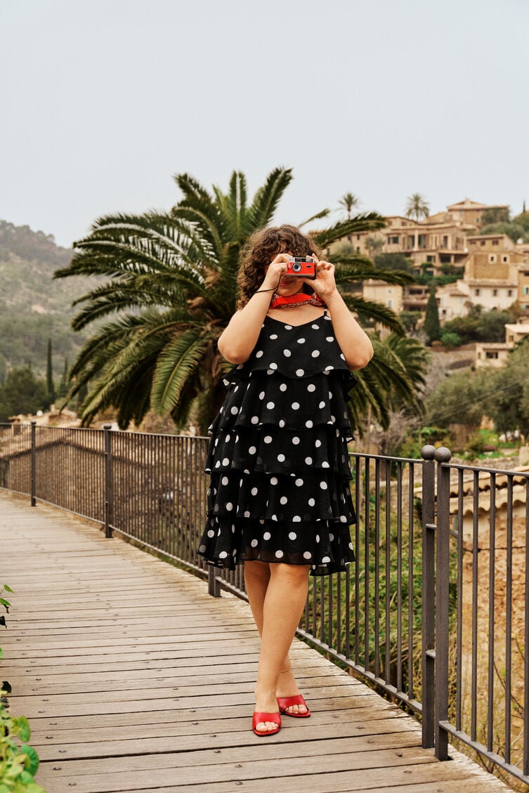 Prikkete eleganse med attitude, , Model