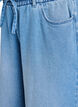 Loose fit-jeans med elastisk linning og sn&oslash;ring, Bl&aring;, Packshot image number 2