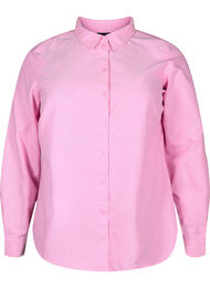 Langermet bomullsskjorte, Pink Frosting, Packshot