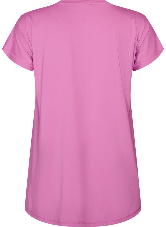 Lang trengings T-skjorte, Rosa, Packshot image number 1