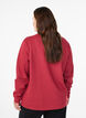 Genser med crewneck, R&oslash;d, Model image number 2