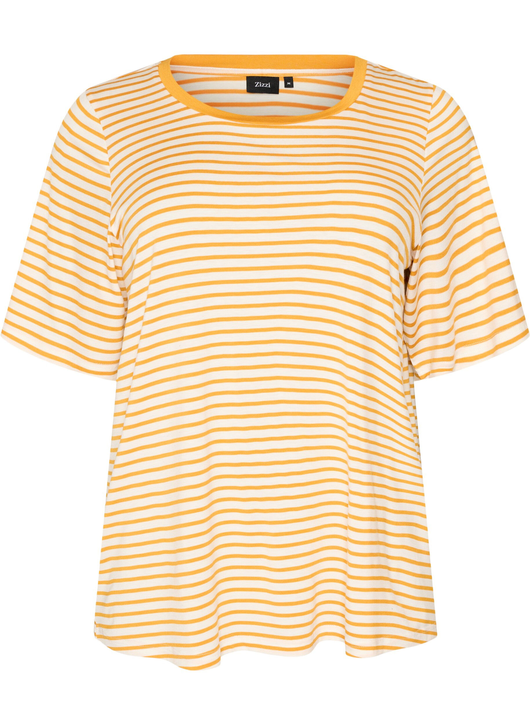 T-skjorte med TENCEL&trade; Lyocell og striper