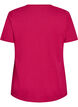 T-skjorte med trykk, R&oslash;d, Packshot image number 1