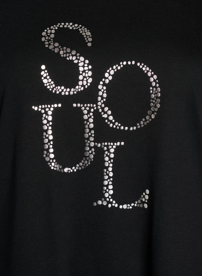 FLASH - T-skjorte med trykk, Svart, Packshot