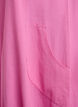 Kortermet kjole i bomull, Rosa, Packshot image number 3