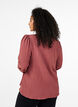 FLASH - Langermet bluse med rund hals, Rose Brown, Model image number 1