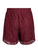 Loose fit blonde shorts, Mørk Bordeaux, Packshot image number 1