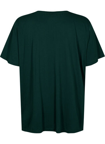 Kortermet T-skjorte med V-hals, Pine Grove, Packshot image number 1