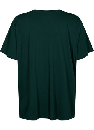 Kortermet T-skjorte med V-hals, Pine Grove, Packshot image number 1