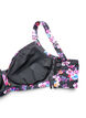 Bikinioverdel med b&oslash;yle og m&oslash;nster, Lilla, Packshot image number 3