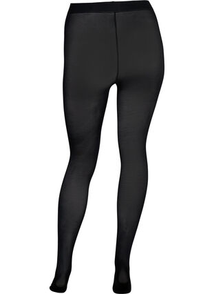 Strømpebukser i 60 denier, 2 stk., Black, Packshot image number 1