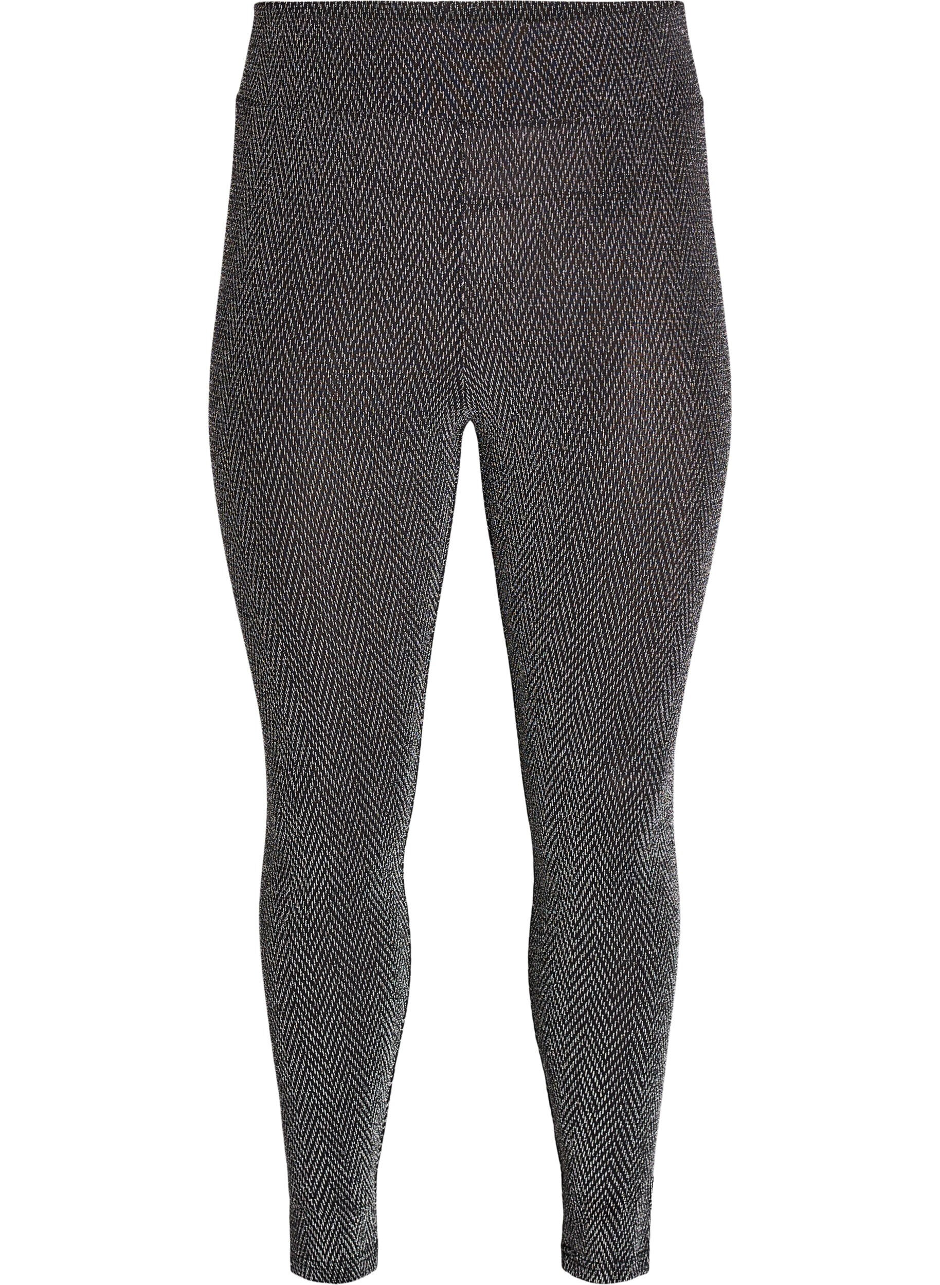 Glitterm&oslash;nstrede leggings