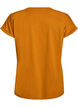Kortermet T-skjorte i bomullsblanding, Orange, Packshot image number 1