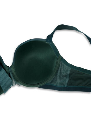 Zizzi Formstøpt BH med mesh, Scarab, Packshot image number 3