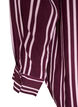 Stripete nattkjole, M&oslash;rk Bordeaux, Packshot image number 3