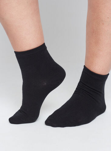 Basis sokker, 5 stk., Black, Model image number 0