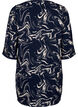 Tunika med 3/4-ermer og trykk, N. Blazer Swirl AOP, Packshot image number 1