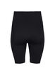 Sømløs sykkelshorts, Svart, Packshot image number 1
