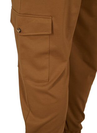 Løse bukser med strikk og lommer, Rubber, Packshot image number 3