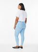 Amy super slim fit jeans med h&oslash;y midje, Bl&aring;, Model image number 1