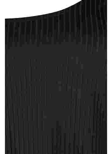 One-shoulder bluse, Black, Packshot image number 2