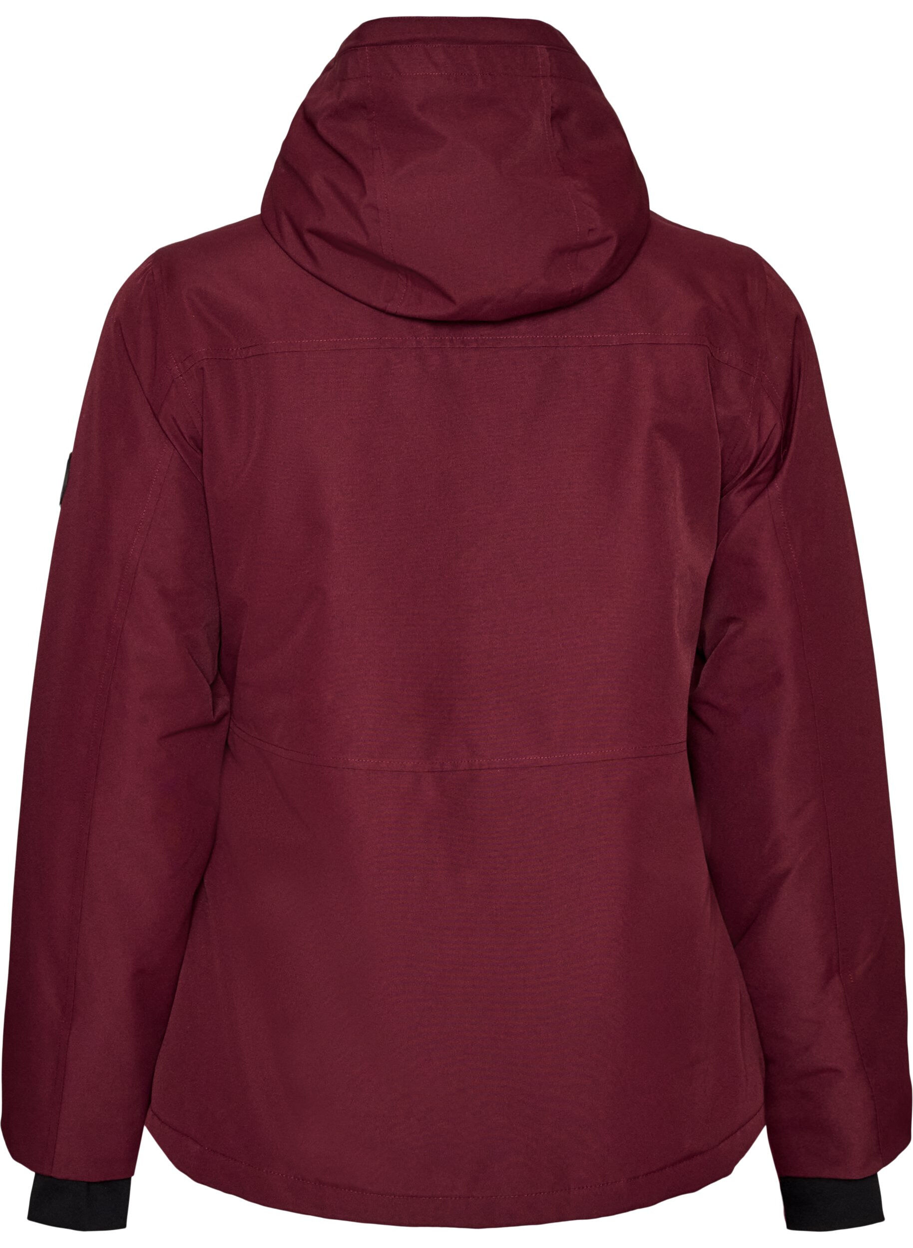 ZizziFunksjonell ski-anorakk med hette, R&oslash;d, Packshot image number 1