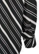 Stripete skjorte med lange ermer, Black Stripe, Packshot image number 3