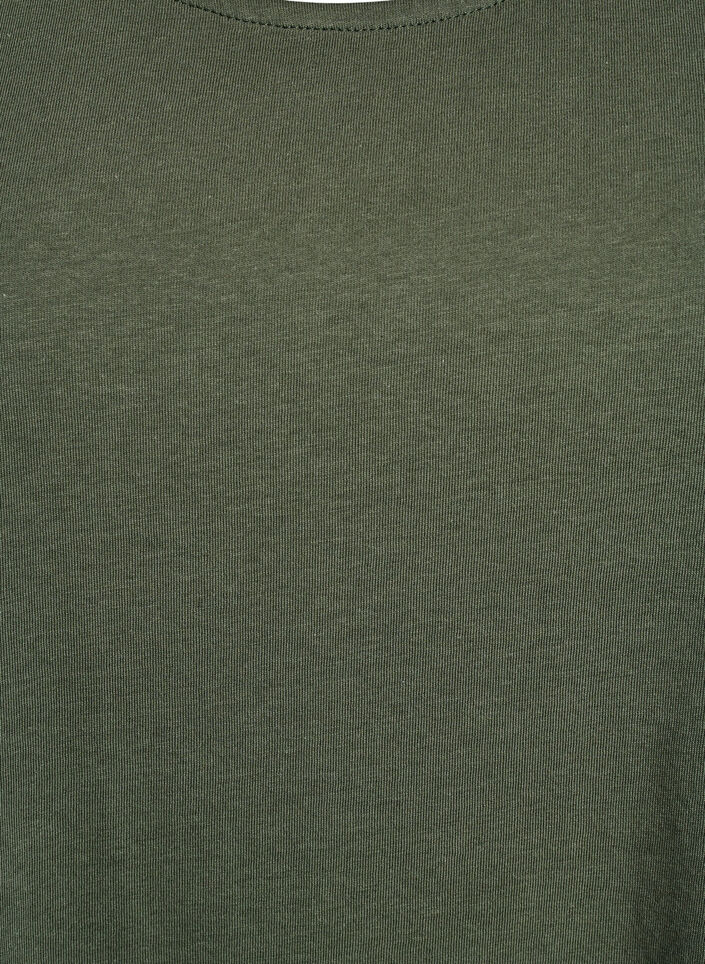 Ermeløs A-linje kjole, Grønn, Packshot image number 2