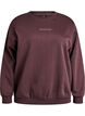 Genser med statement-detalj, Brun, Packshot image number 0