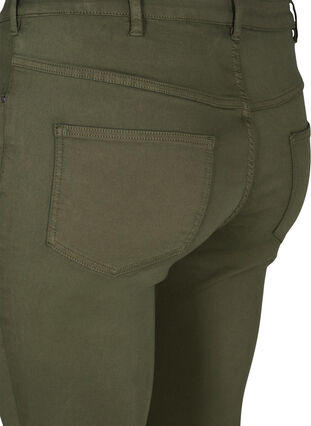 Super slim Amy jeans med høyt liv, Forest Ngt, Packshot image number 3