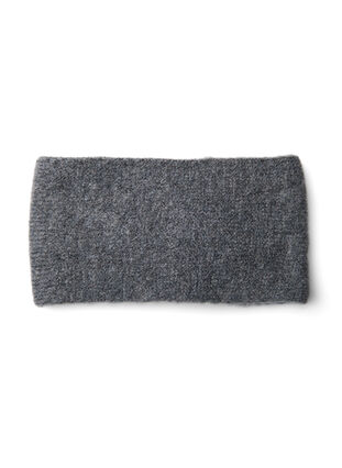 Strikket pannebånd, Grey, Packshot image number 1