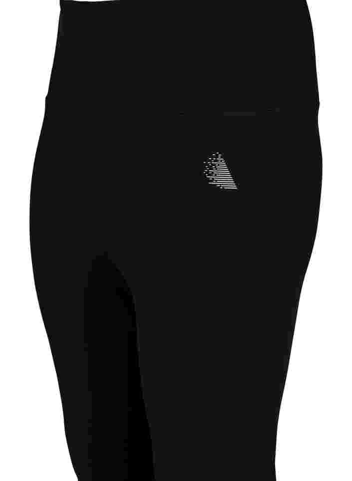 CORE, SUPER TENSION TIGHTS - Treningstights med innvendig lomme, Black, Packshot image number 2