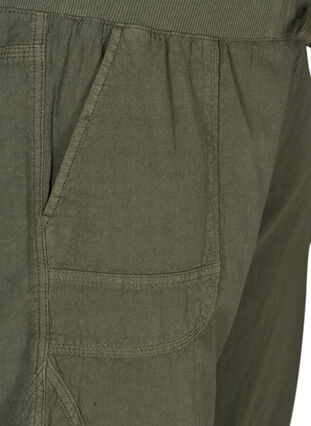 Capribukser i bomull, Ivy Green, Packshot image number 2