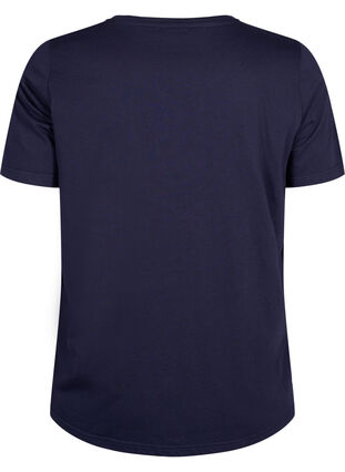 FLASH - T-skjorte med motiv, Navy Blazer Bloom, Packshot image number 1