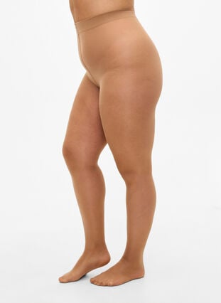 Zizzi Matte tights i 30 denier, Beige, Model image number 0
