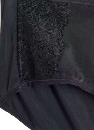 Zizzi Truse med normalt liv, 2. stk, Svart, Packshot image number 3