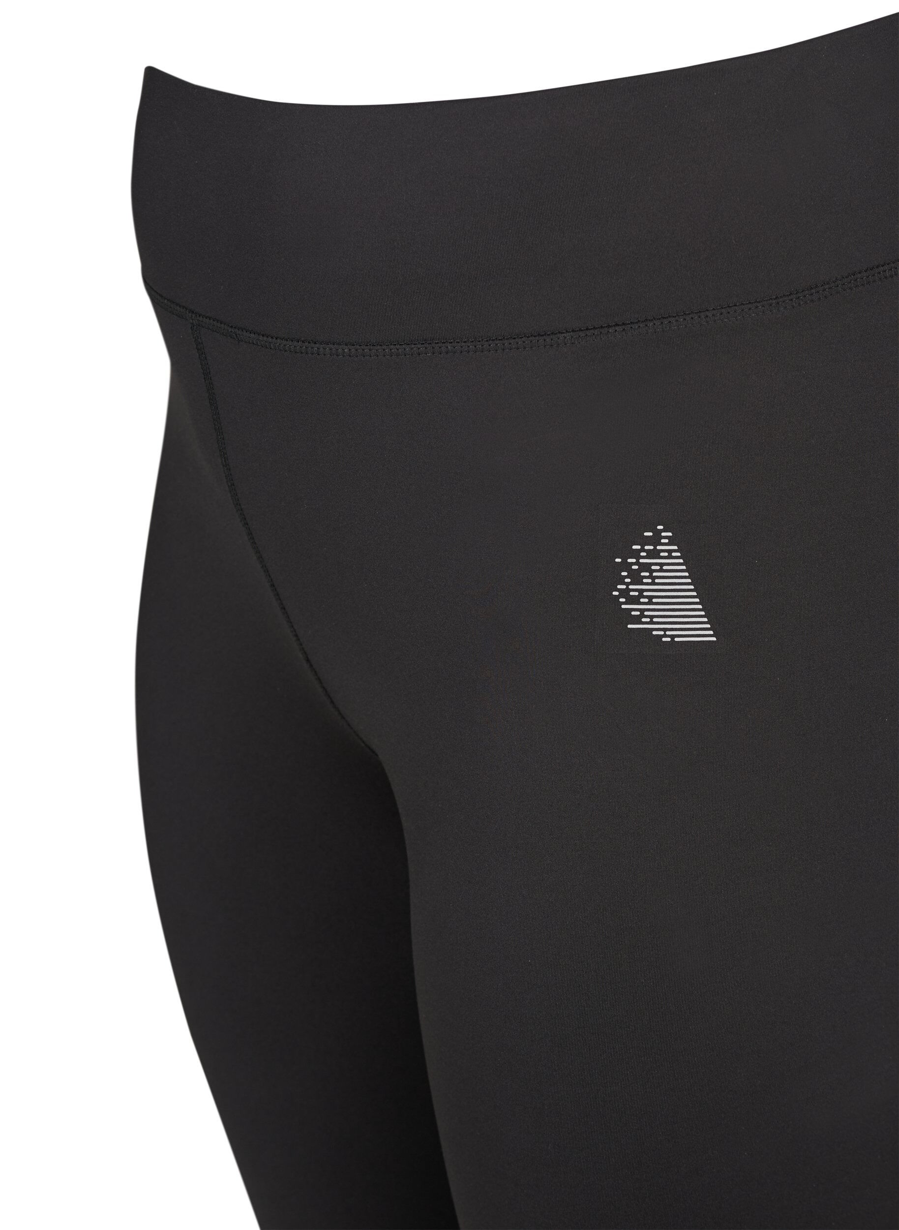 ZizziCropped basis treningsleggings, Svart, Packshot image number 2