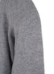 Lang strikket cardigan med lommer, Grå, Packshot image number 2