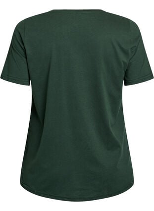 Zizzi FLASH - T-skjorte med trykk, Scarab London, Packshot image number 1