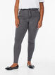Amy super slim fit jeans med h&oslash;y midje, Gr&aring;, Model image number 2