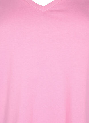 Basis T-skjorter i bomull 2 stk., Rosebloom / Black, Packshot image number 2