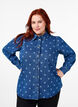 Denimskjorte med hjerter, Denim Blue W. Wh.Bow, Model image number 0