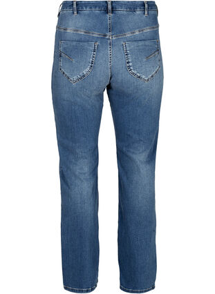 Høytlivs regular fit Gemma jeans, Light blue denim, Packshot image number 1